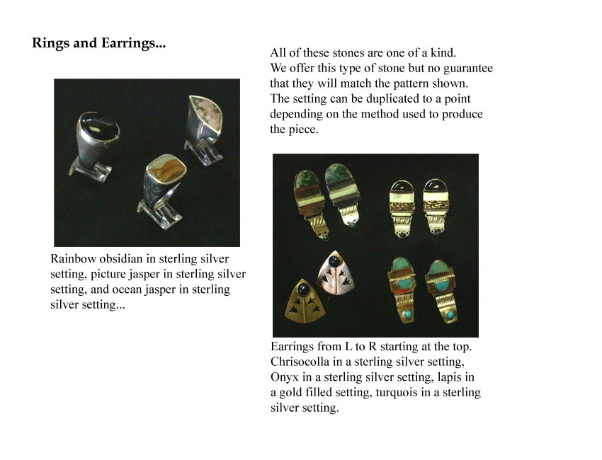 Rings and Earrings